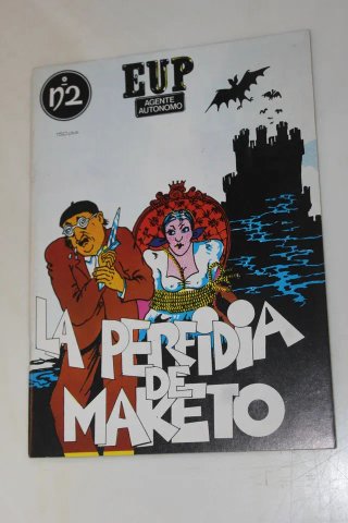 3 TEBEOS REVISTAS COMIC EUP AGENTE AUTONOMO AÑOS80