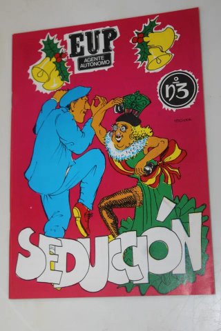 3 TEBEOS REVISTAS COMIC EUP AGENTE AUTONOMO AÑOS80