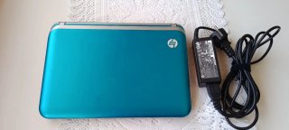 Mini portátil HP azul