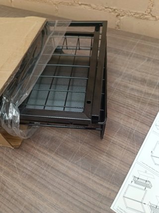 Organizador Bajo Fregadero Extraíble NEGRO (Nuevo)