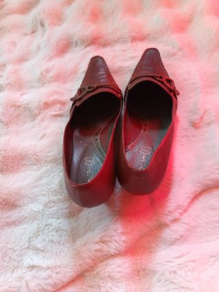 Zapatos de tacón marrones