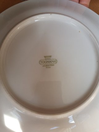 piatti fiorucci 4+4 pezzi + 1 tognana