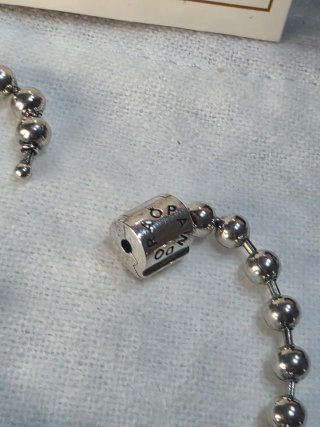 Pulsera Pandora 17cm Plata