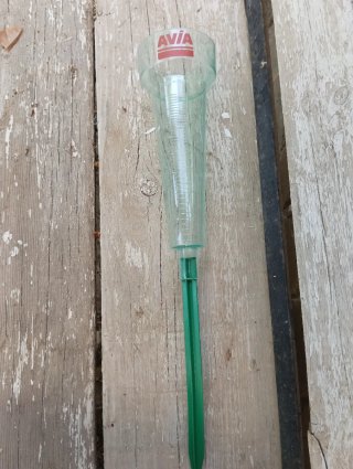 Pluviómetro vaso medidor lluvia