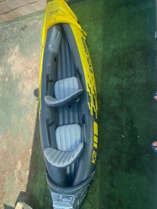 Kayak Intex Explorer K2 + 2 Remos + Asientos