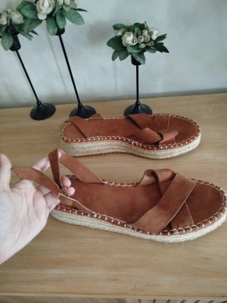 SANDALIAS ESPARTO 41 mujer