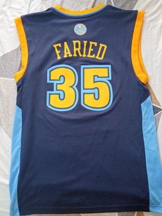 Camiseta Adidas Nuggets Faried Talla S