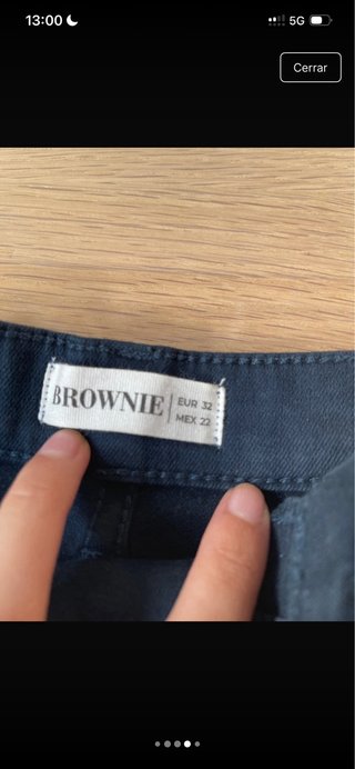 Shorts vaqueros Brownie estrellas