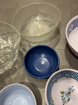 25€ todo - Set de cocina: cuencos y coladores