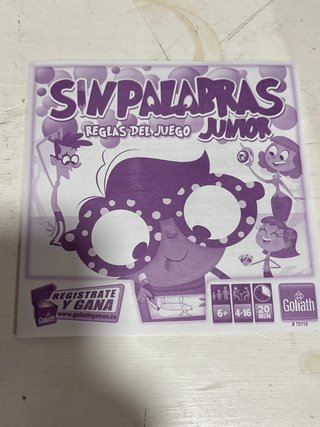 Juego de mesa SIN PALABRAS JUNIOR