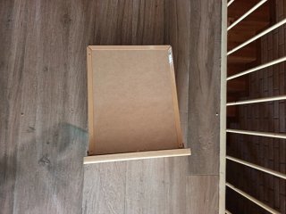 Cajón imitación madera metálico