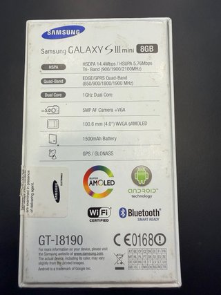 Samsung Galaxy S3 Mini Blanco GT-I8190