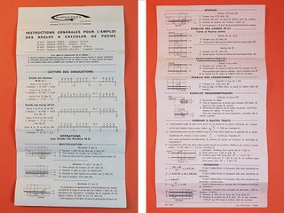 REGLA DE CÁLCULO RAPHOFLEX 612 OTIS