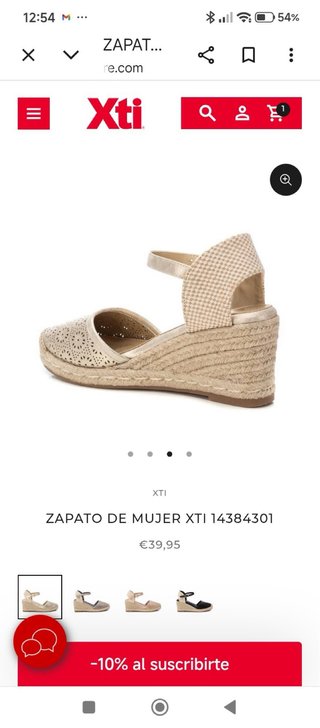 zapatillas alpargatas de cuña a estrenar