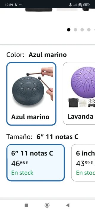Tambor Zen de Acero