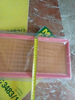 2 Filtros Aire MANN C 3483/1 Volvo 240 340 343 360
