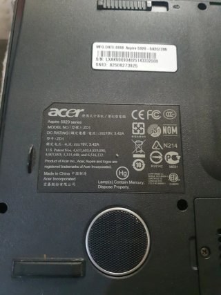 Ordenador Portátil Acer Gris y Blanco