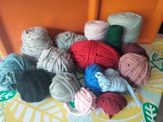 Lote Ovillos de trapillo 3000gr