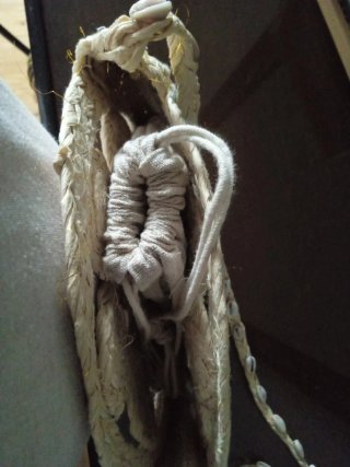 Bolso de rafia Mango