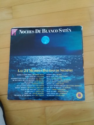 Vinilo Noches de Blanco Satén - 24 Baladas