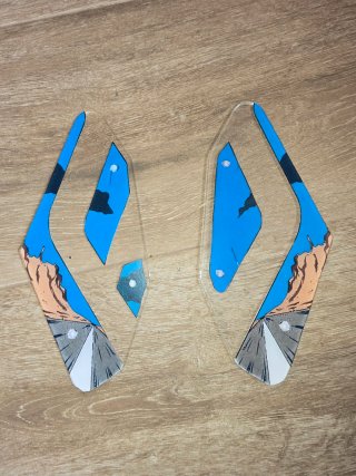 Plásticos para Pinball trailer