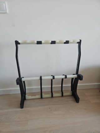 K&M Soporte para varias guitarras y bajos