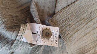 Camicia donna Shein verde oliva taglia L