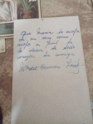 Cartoline religiose antiche anni '50