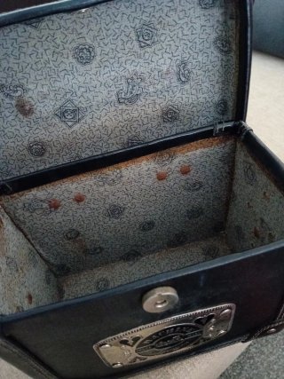 Bolso de cuero vintage años 80