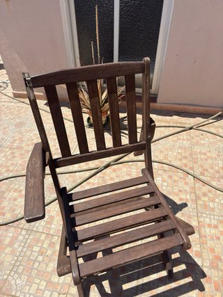 Mesa de madera plegable