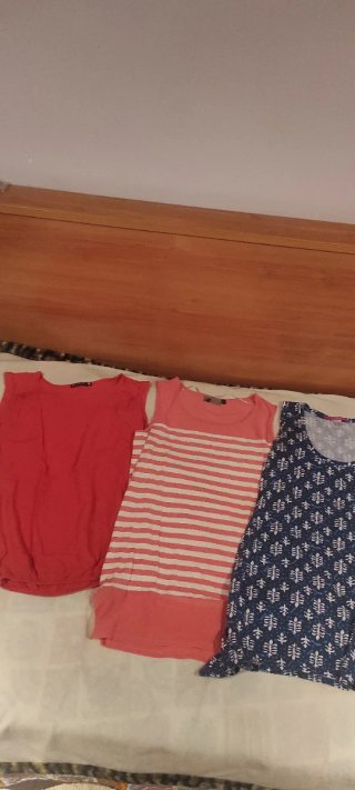 Lote 12 Camisetas Manga Corta Mujer Talla M-L