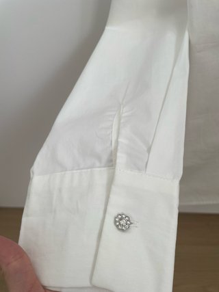 Camisa Zara adornada Talla S