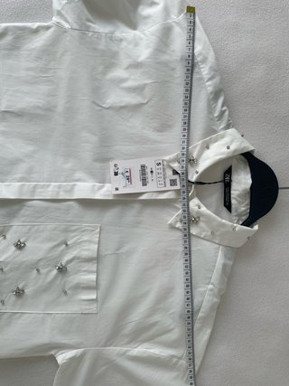 Camisa Zara adornada Talla S