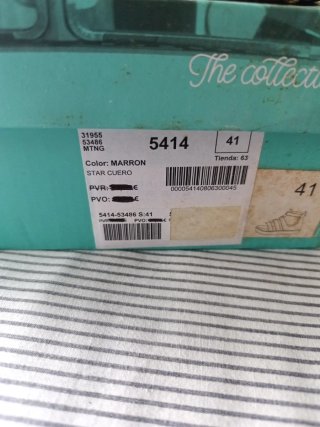 Sandalias Mustang Marrones Talla 41