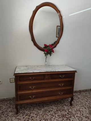 Dormitorio Colonial Madera Maciza 6 Puertas