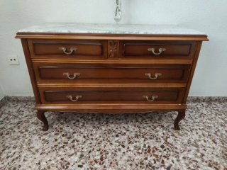 Dormitorio Colonial Madera Maciza 6 Puertas