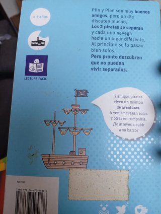 Dos libros de piratas