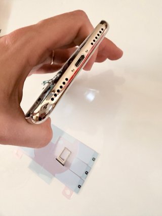 Struttura iPhone XS Max Bianca con componenti