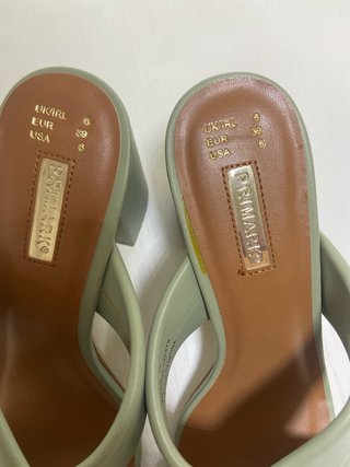Sandalias Primark verdes talla 39