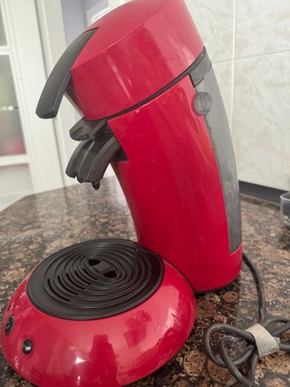 Cafetera Senseo Philips Roja