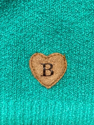 Sudadera Brownie verde y blanca
