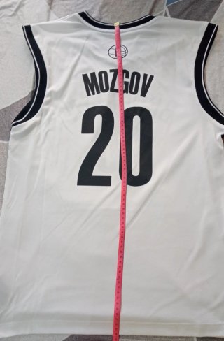Camiseta Brooklyn Nets Adidas Talla S Mozgov