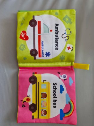 Libro de tela para bebé