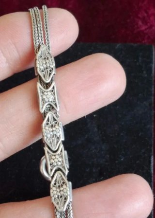 Pulsera plata de ley 925