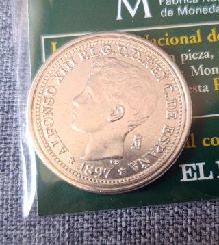 Réplicas Monedas Alfonso XIII y XII