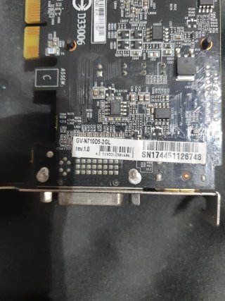 Gráfica Gigabyte GV-N710D5 2GB DDR5 Low Profile