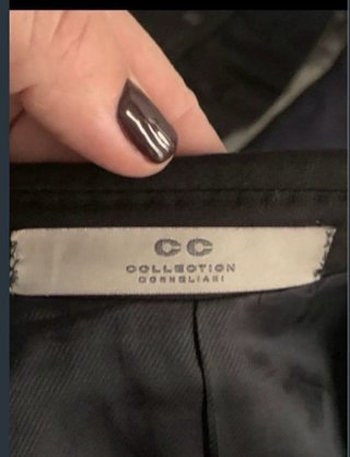 Traje Negro Señor Talla S