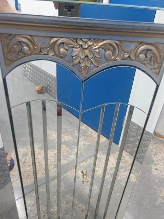 Mueble auxiliar cristal