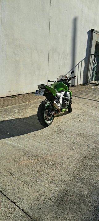 Kawasaki Z750 A2 (25kw en papeles) tiene 106cv