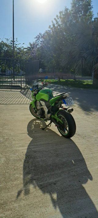 Kawasaki Z750 A2 (25kw en papeles) tiene 106cv